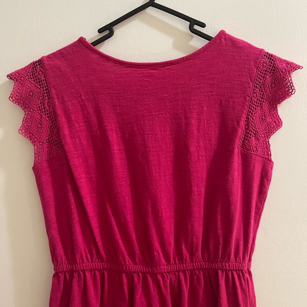 Old navy dress for girl. Size 14 . Hot pink